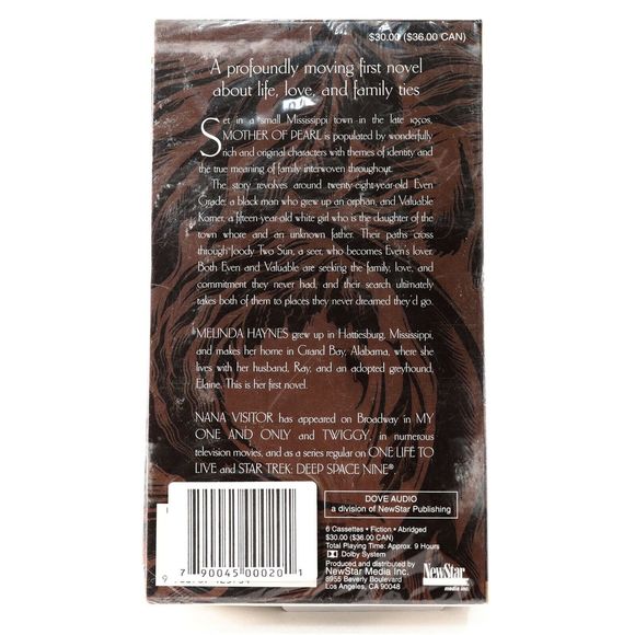 Mother of Pearl by Melinda Rucker Haynes 1999 Cassette Audiobook Abridged SEALED - Picture 2 of 7